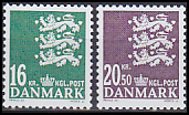 Danmark AFA 1531 - 32<br>Postfrisk
